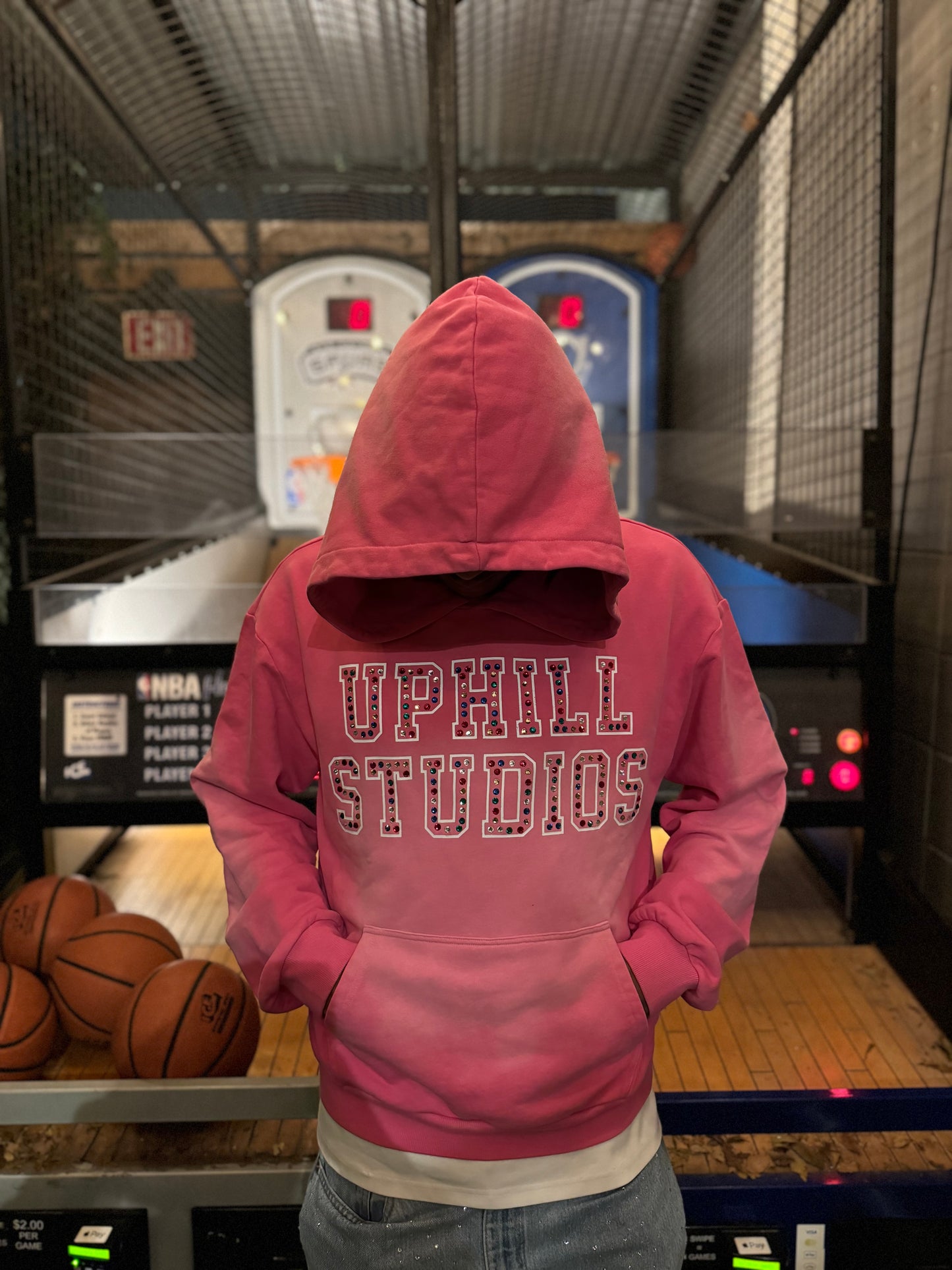 PINK HOODIE