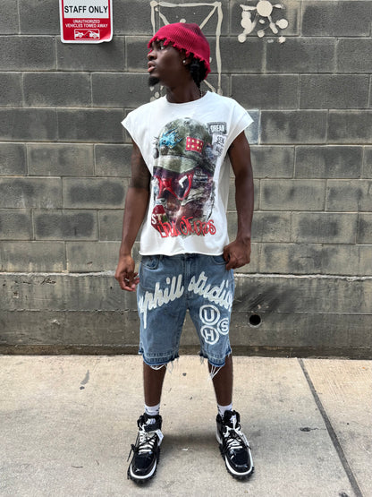 SOLDIER CUTOFF TEE