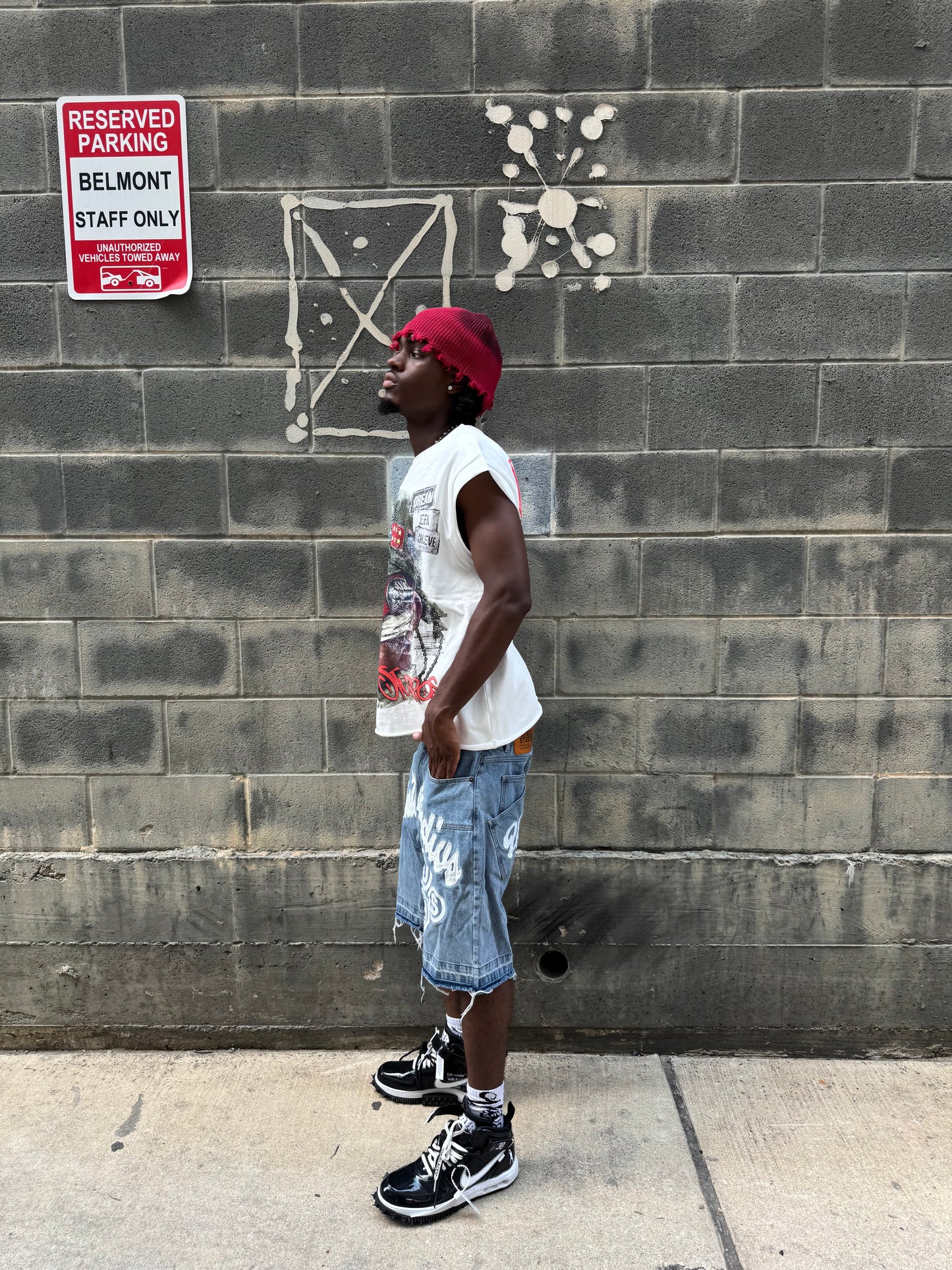 SOLDIER CUTOFF TEE