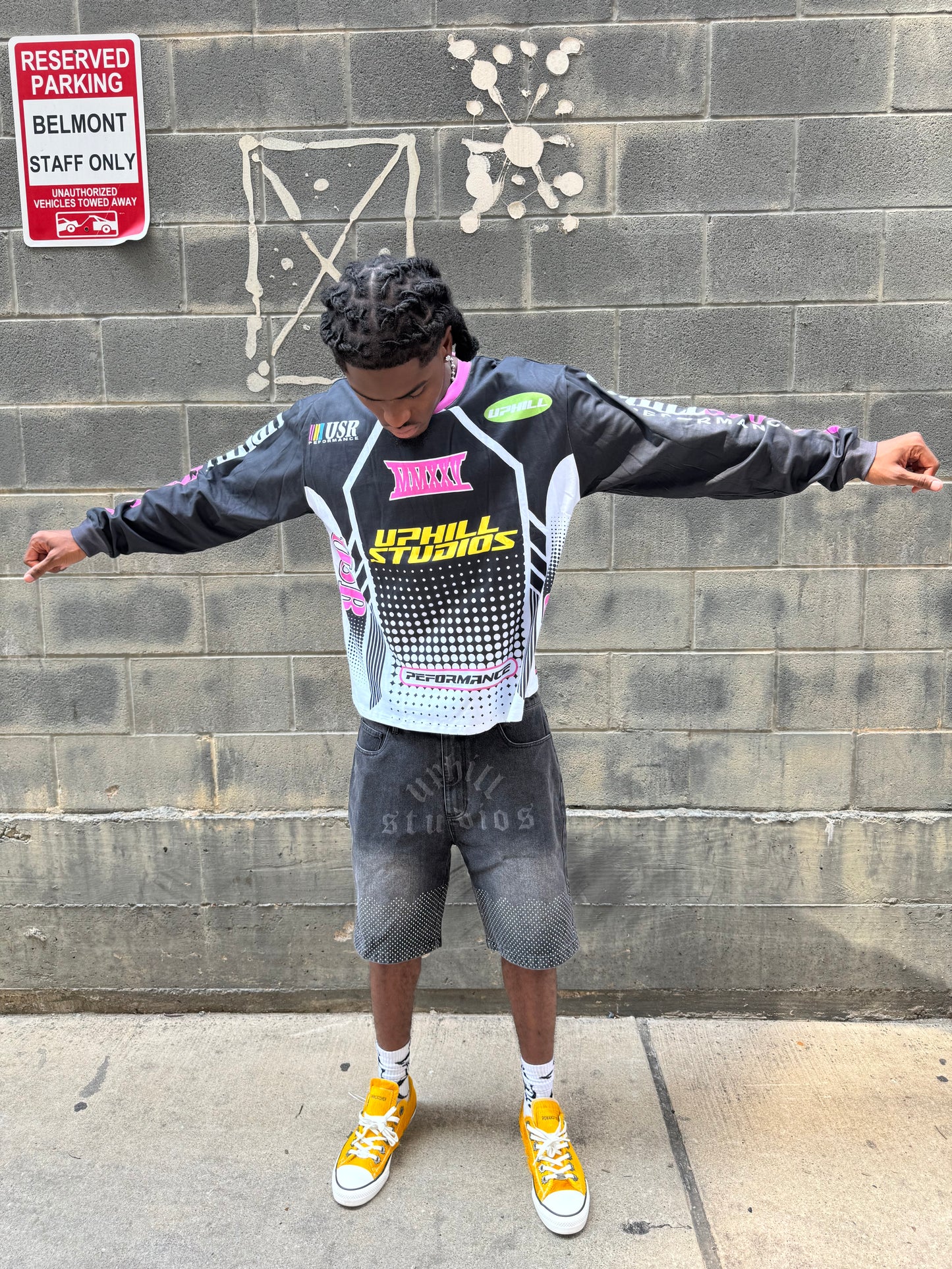 PINK RACER TEE