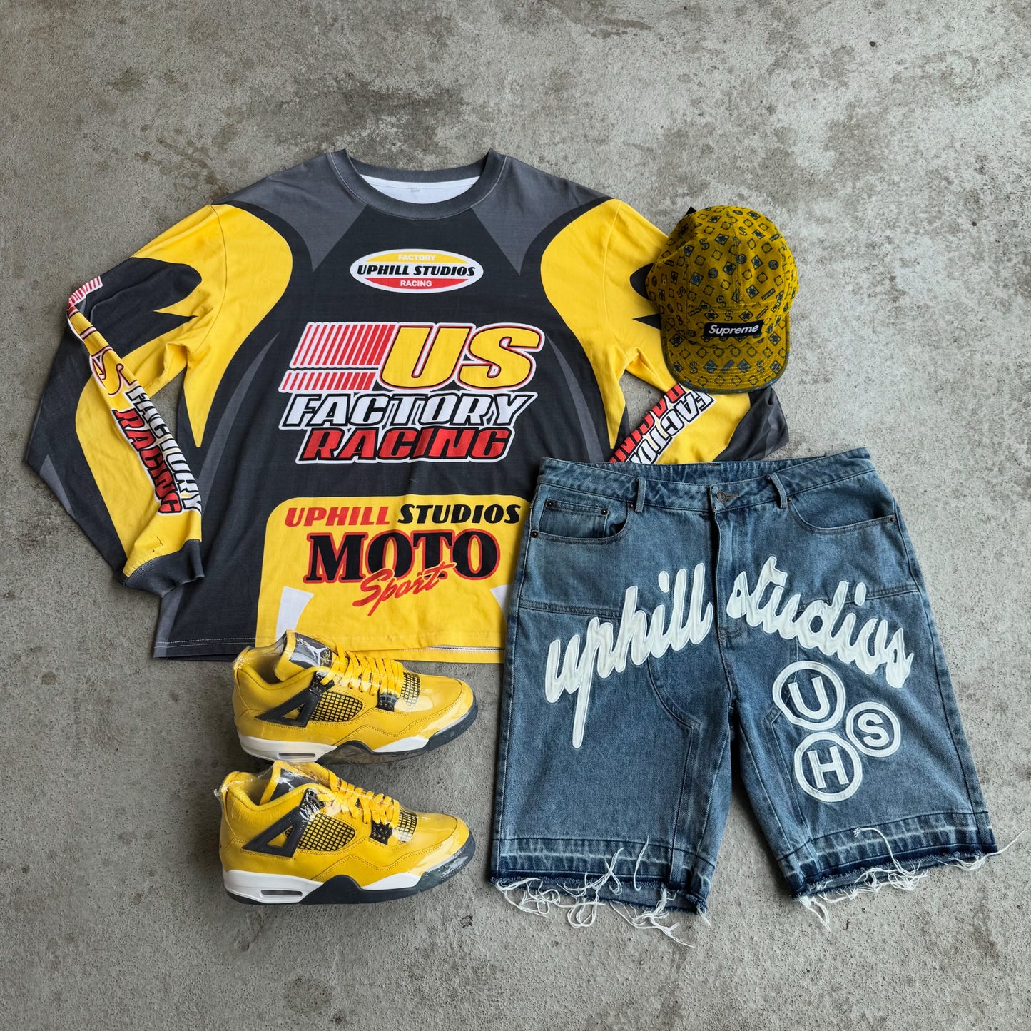 DENIM JORTS